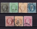 Cumpara ieftin ✅ RO 1872 LP 38 ,"Carol I - "Paris" ", serie stampilata cu mici defecte ( subtieri , colturi , dantelura ... )