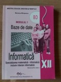 Informatica: Manual pentru clasa a 12-a- Mariana Milosescu