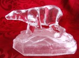 BIBELOU FIGURINA CRISTAL URS POLAR 14 CM