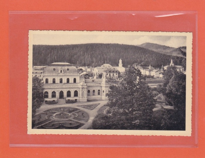 AMS @ - VEDERE/ILUSTRATA VATRA DORNEI, CASINOUL CU PACRUL RUNC, 1938, necirculata