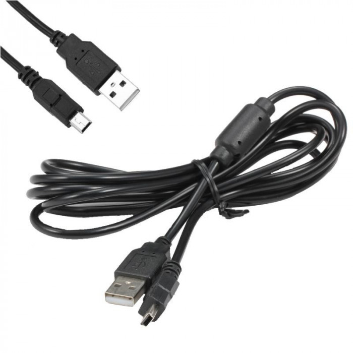 Cablu &icirc;ncărcare pentru controller PS3, lungime 1,8m