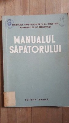 Manualul sapatorului foto