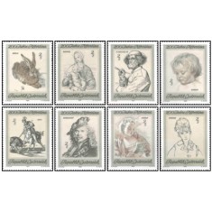 Austria 1969 - 200th colectia de grafica Albertina, serie neuzata
