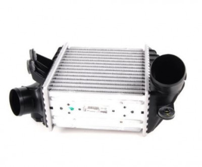 Intercooler VW New Bettle, 01.1998-2010, motor 1.9 TDI 66kw, diesel, 1.8 T 110/132kw, benzina, cu/fara AC, aluminiu brazat/plastic, 184x190x85 mm, SR foto