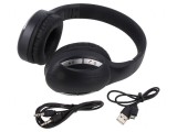 Wireless Headphones with Microphone Black USB B 10m