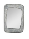 STONES Oglindă de perete (90 x 65 cm)H. 3.5cm | Aosom Romania