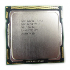 CPU INTEL CORE i5-750 QUAD CORE 2.66 GHZ, SOCKET 1156, CORE LYNNFIELD, GARANTIA! foto