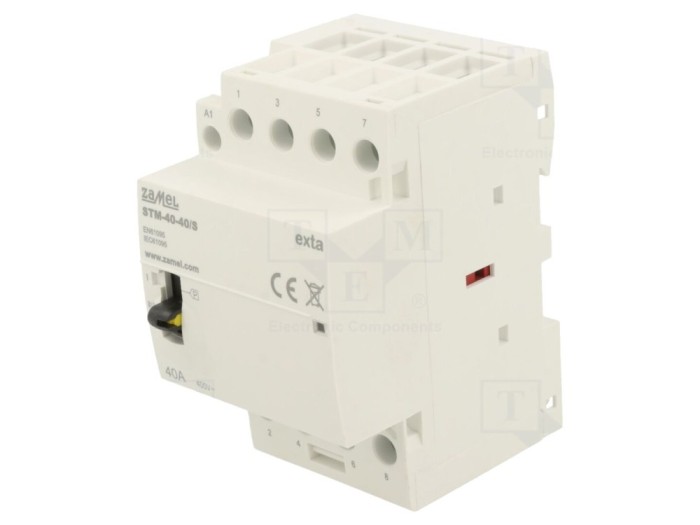 Contactor 4P 40A 230V AC NO