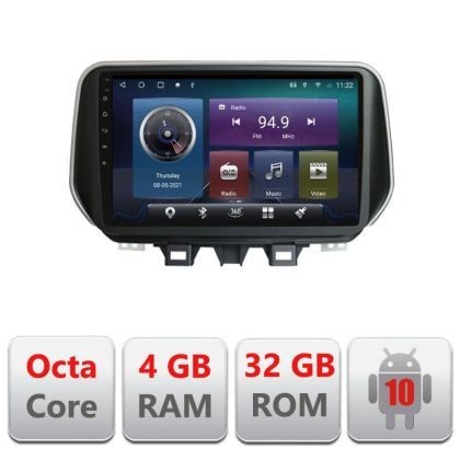 Navigatie HHyundai Tucson 2019- C-1135 Octa Core cu Android Radio Bluetooth Internet GPS WIFI 4+32GB CarStore Technology
