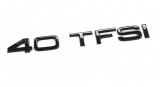 Emblema Hayon Spate Oe Audi 40 TFSI Tuning Exclusive Black 83A853744AT94