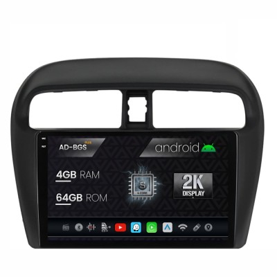 Navigatie 2K Mitsubishi Space Star Mirage Attrage, Android OS, S-Quadcore 4GB RAM + 64GB ROM, 9.5 Inch - AD-BGS90042K+AD-BGRKIT267V3 foto