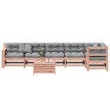 VidaXL Set mobilier de grădină cu perne, 7 piese, lemn masiv douglas 3250878