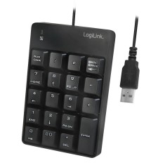 TASTATURA numerica Logilink, USB, 19 taste, negru, &amp;quot;ID0184&amp;quot; (timbru verde 0.8 lei) foto
