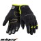 Manusi femei pentru scuter - motocicleta Touring iarna Seventy model SD-C45 negru/galben &ndash; WinterTex S (7 cm)