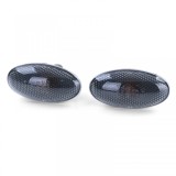 Indicatori laterali fumurii negri pereche potriviti pentru Suzuki Swift Grand Vitara Opel Agila B Performance AutoTuning