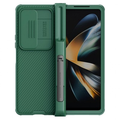 Carcasa Nillkin Cam Shield Pro compatibila cu Samsung Galaxy Z Fold 4 5G Green foto