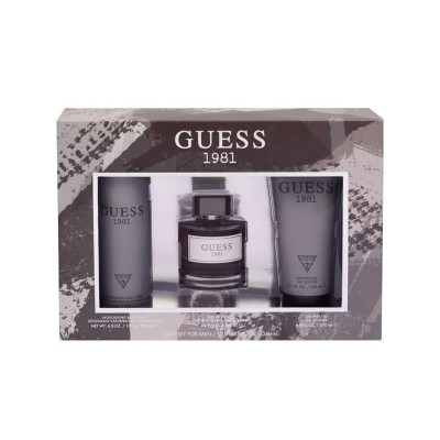 Guess 1981 Set cadou pentru bărbați EDT 100 ml + 200 ml gel de duș + 226 ml spray deodorant foto