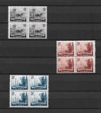 ROMANIA 1957 - CENTENARUL INDUSTRIEI PETROLIERE ROMANE, BLOC DE 4, MNH - LP 442