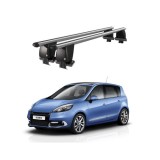 Bare transversale aluminiu pentru Renault Grand Scenic 2009-2013, plafon neted
