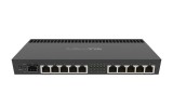 Router MikroTik RB4011IGS+RM cu 10 porturi Gigabit si 1 port SFP+
