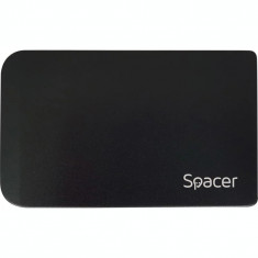 RACK extern SPACER pt HDD/SSD 2.5 inch S-ATA interfata PC USB 3.0 aluminiu negru &amp;amp;quot;SPR-25611&amp;amp;quot; foto