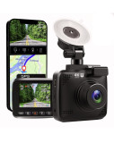 Camera Auto De Bord DVR 4k, Inregistrare Ultra HD, Rezolutie 3840x2160p 30 FPS, 64GB, Single, WiFi
