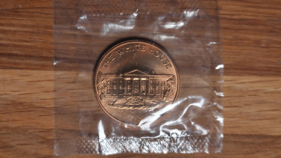 SUA USA Seal of the President of the United States - White House token UNC 34mm foto