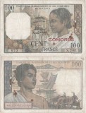 1963 , 100 francs ( P-3b.2 ) - Insulele Comore