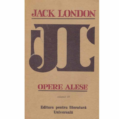 Jack London - Opere alese vol.3 - 133253 foto