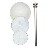 Set discuri debitoare din otel elastic, Proxxon 28830