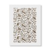 Sablon Perete vopsire, tencuiala 900x600x0.7mm Forest Refolosibil, model MXSP7044, Oem