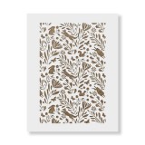 Cumpara ieftin Sablon Perete vopsire, tencuiala 900x600x0.7mm Forest Refolosibil, model MXSP7044