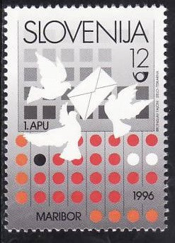 C1268 - Slovenia 1996 - Posta neuzat,perfecta stare