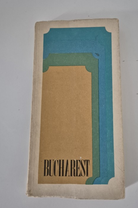 Ghid Bucuresti 1970 Limba engleza