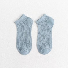 Sosete pentru dama, SS237, Albastru, marime universala (35-39)