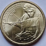 1 Dollar 2014 USA, Lewis and Clark Expedition, Sacagawea, , unc, litera D