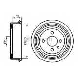 Tambur frana OPEL ASTRA F Combi (51, 52) (1991 - 1998) BOSCH 0 986 477 018