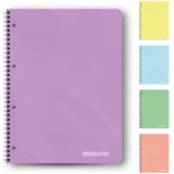 Caiet matematica cu spirala metalica A4, 120 file, Legend (C4246)