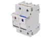 Separator cu Fuzibil D02 pentru Șină DIN 63A 230/400VAC