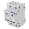 Separator cu Fuzibil D02 pentru Șină DIN 63A 230/400VAC