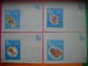 HOPCT PLIC LOT NR 37 - 5 PLICURI OLIMPIADA DE IARNA LAKE PLACED 1980 SUA- SPORT --ROMANIA