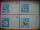 HOPCT PLIC LOT NR 37 - 5 PLICURI OLIMPIADA DE IARNA LAKE PLACED 1980 SUA- SPORT --ROMANIA