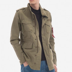 Alpha Industries geacă Huntington 176116 11 bărbați, culoarea verde, de tranziție 176116.11-green