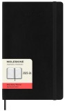 Agenda 2025/2026 - Moleskine Classic 18 Months Daily Planner - Softcover, Large (Black) | Moleskine