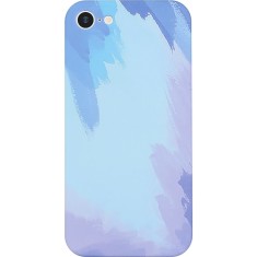 Husa protectie Flippy compatibila cu Apple iPhone 11 Tpu Ombre, Albatru/Mov foto