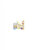 Joc de construit Rollercoaster de construit 60 piese, MINILAND