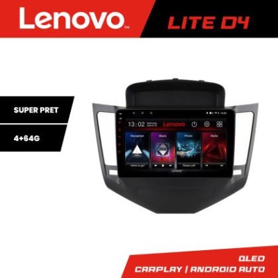 Navigatie Chevrolet Cruze Lenovo Kit-045 4+64 GB Android Waze USB Navigatie Internet Youtube Radio CarStore Technology foto
