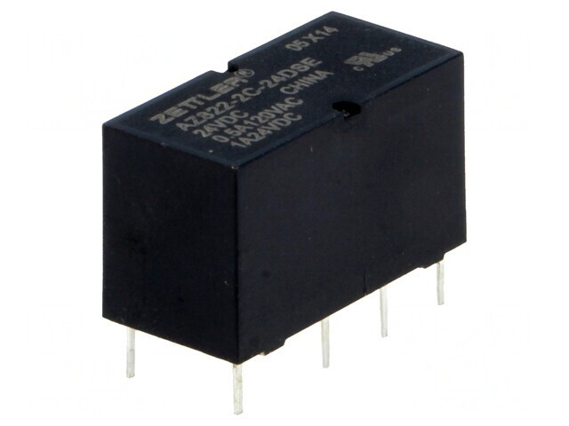 Releu Electromagnetic DPDT 24VDC PCB