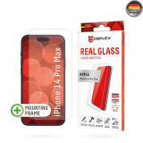 Cumpara ieftin Folie pentru iPhone 14 Pro Max, Displex Real Glass 2D, Clear