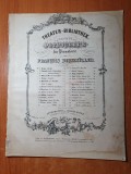 partitura muzicala pentru pian din anul aproximativ 1890-1900